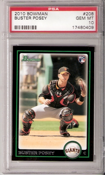 PSA Set Registry Showcase: Buster Posey